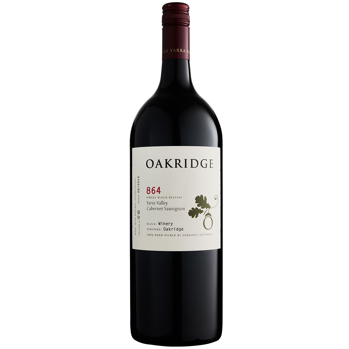 Oakridge Cabernet Sauvignon Single Block 864 - Oakridge Vineyard Winery 2021-Red Wine-World Wine