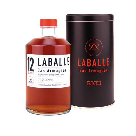 Château Laballe Bas Armagnac Rich 12 years (500mL)-Spirits-World Wine
