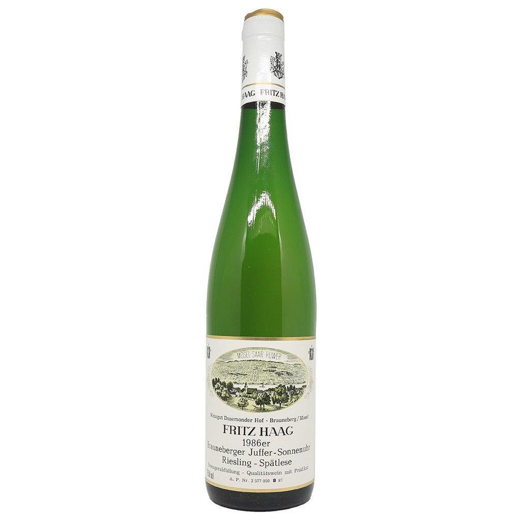 Fritz Haag Brauneberger Juffer Sonnenuhr Riesling spatlese 2022-White Wine-World Wine