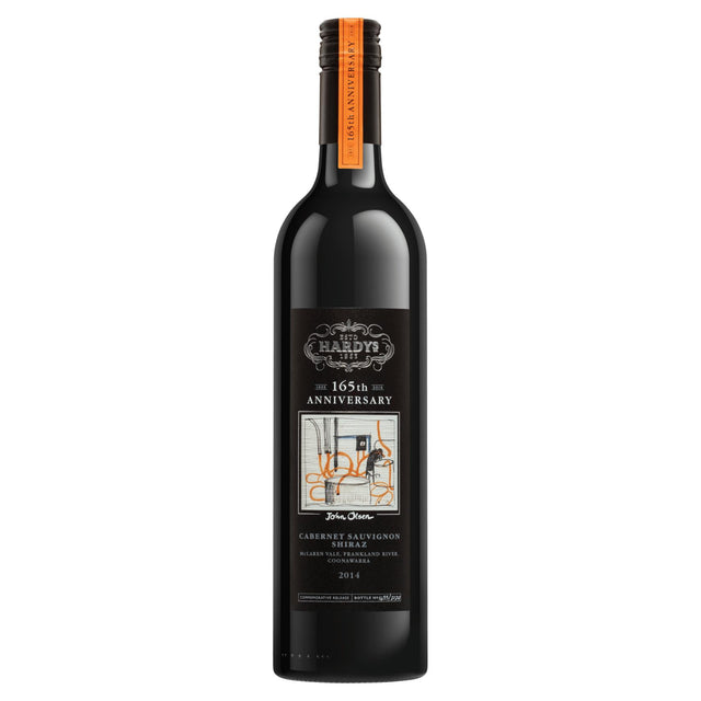 Hardys 165th anniversary Cabernet Sauvignon Shiraz 2014-Red Wine-World Wine