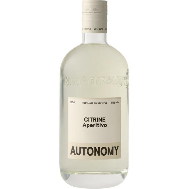 Autonomy Citrine Aperitivo 25% 700ML-Spirit-World Wine