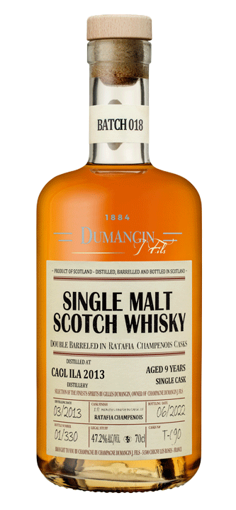 Champagne J. Dumangin Fils Batch 018 Caol Ila 2013 Single Malt Whisky 47.2% 700ml-Spirits-World Wine
