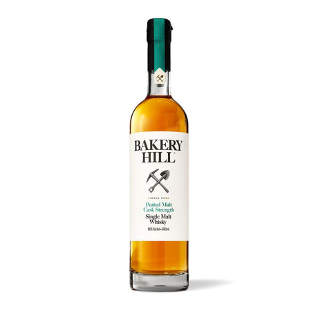 Bakery Hill Distillery Peated Malt Cask Strength 60% 500ml-Spirits-World Wine