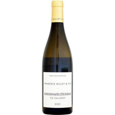 Francois Millet & Fils Bourgogne Hautes Côtes De Beaune En Vallerot Blanc 2021-White Wine-World Wine
