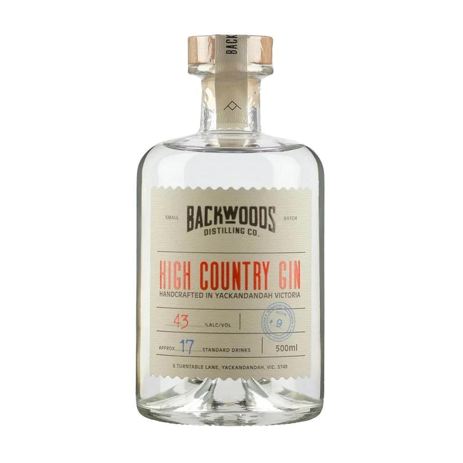 Backwoods Distilling Co. High Country Gin 43% 500ml-Spirits-World Wine