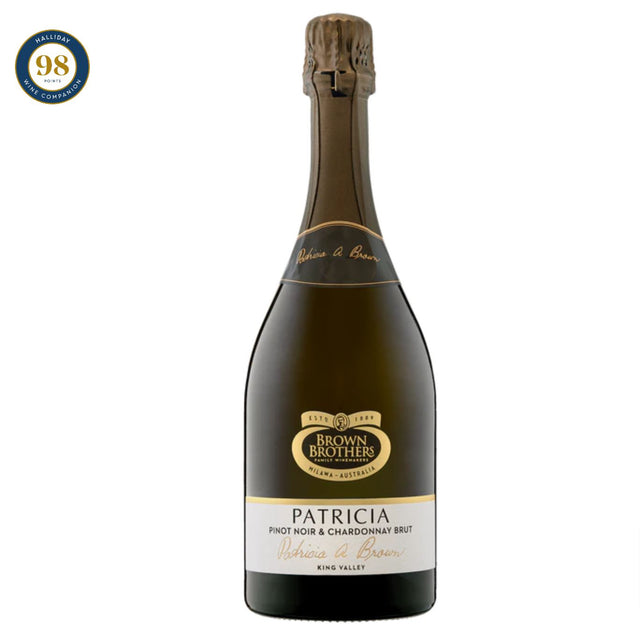 Brown Brothers Patricia Pinot Noir Chardonnay Brut 2018-Champagne & Sparkling-World Wine