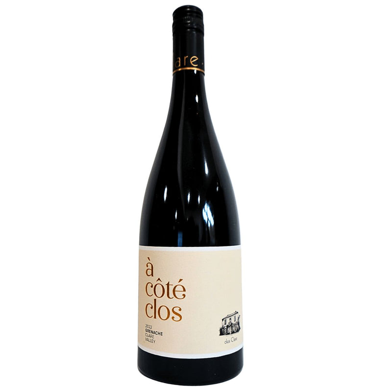 Clos Clare Grenache ‘â Côté clos’ 2022 (6 Bottle Case)-Red Wine-World Wine