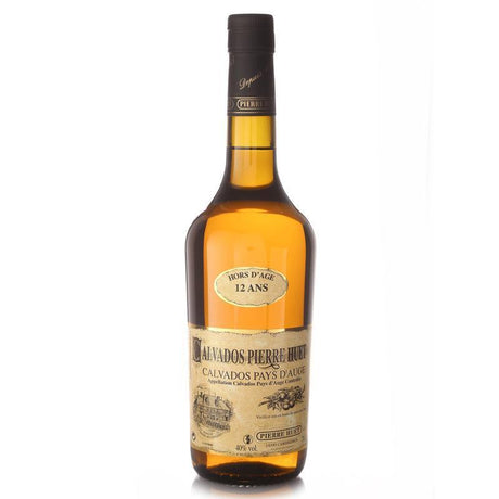Pierre Huet Calvados Hors d'Age 12 years 40% 700ML-Spirit-World Wine