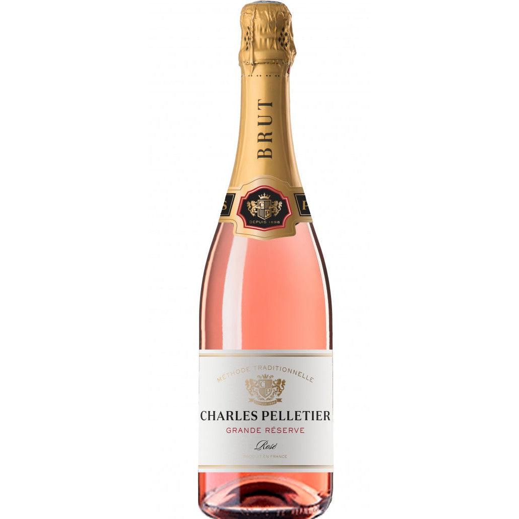 Charles Pelletier Rosé Sparkling NV-Champagne & Sparkling-World Wine