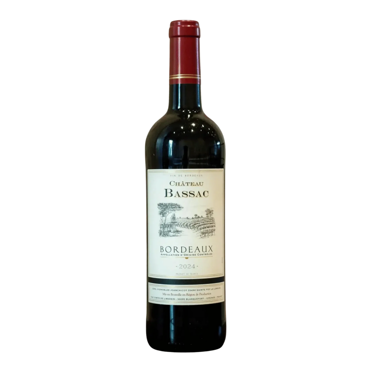 Chateau Bassac Bordeaux Rouge 2024-Red Wine-World Wine