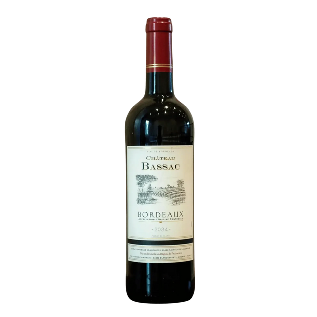 Chateau Bassac Bordeaux Rouge 2024-Red Wine-World Wine