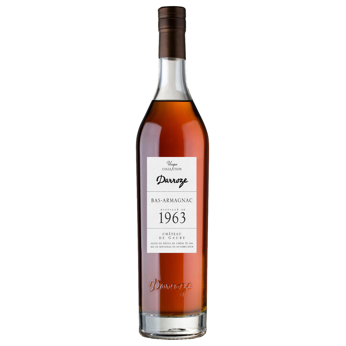 Darroze 1963 Gaube (B) GBA 43% 700ml-Spirits-World Wine