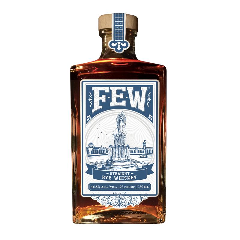 FEW Straight Rye Whiskey 46.5% 700ML-Spirit-World Wine