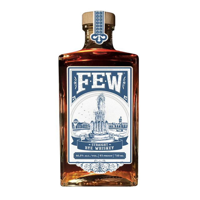FEW Straight Rye Whiskey 46.5% 700ML-Spirit-World Wine