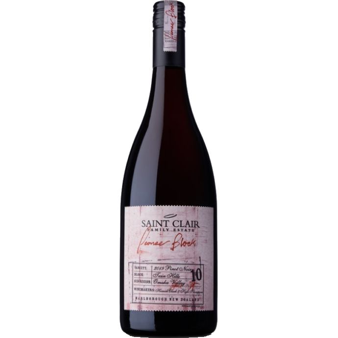 Saint Clair Family Estate Block 10 Twin Hills Pinot Noir (screw cap) 2020-Red Wine-World Wine