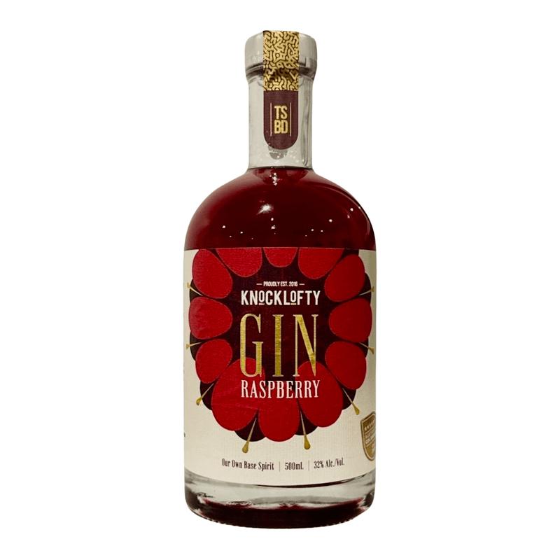 Knocklofty Tasmanian Raspberry Gin 32% 500mL-Spirit-World Wine