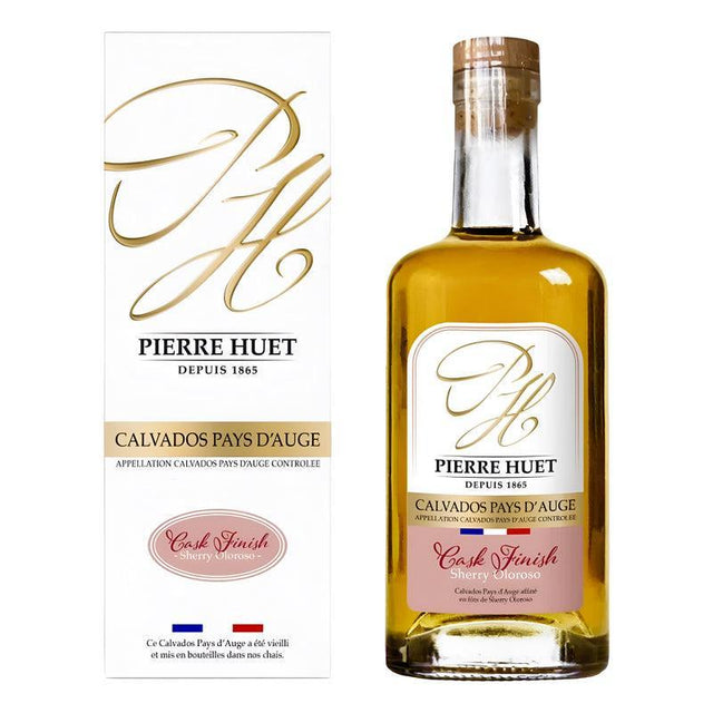 Pierre Huet Calvados Cask Finish Sherry Oloroso 6 years 40% 500ML-Spirit-World Wine