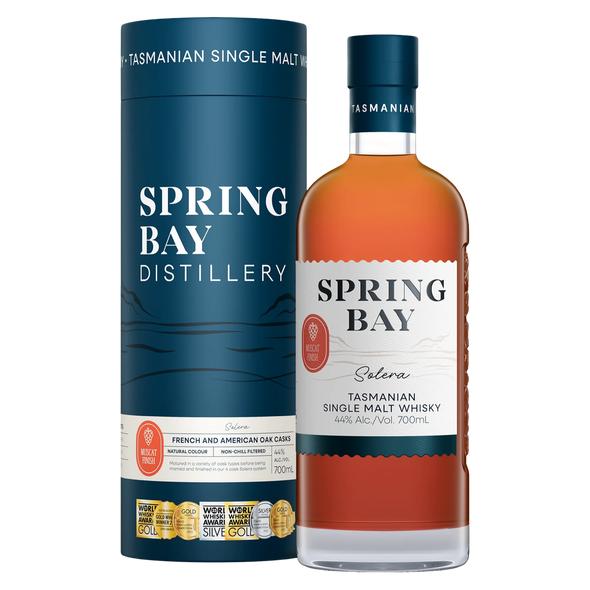 Spring Bay Solera - Muscat Cask Single Malt Whisky 44% 700mL-Spirit-World Wine