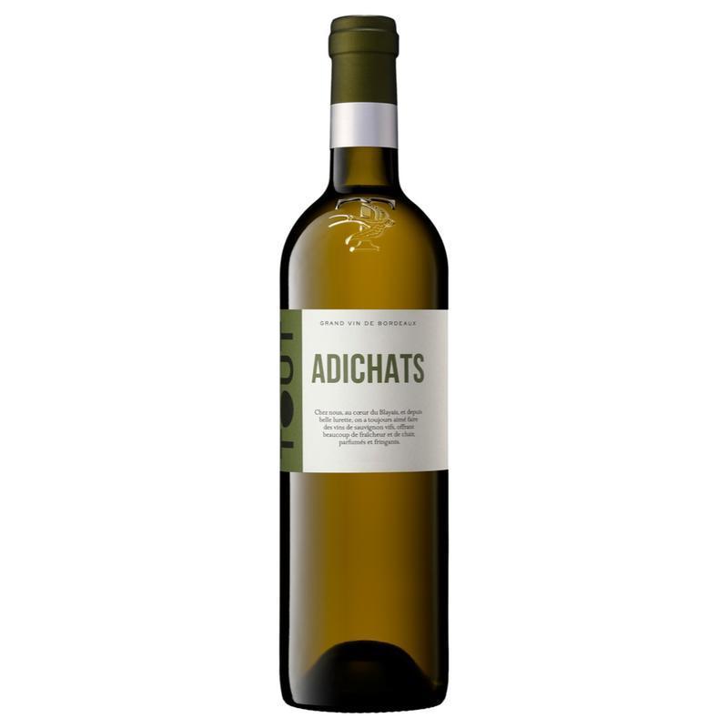 Tutiac - TOUT Adichats Blaye Côtes de Bordeaux Blanc 2023 12.5% 750ML-White Wine-World Wine