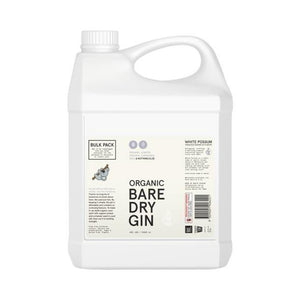 White Possum Organic Bare Dry Gin 40% 5L -Bulk-
