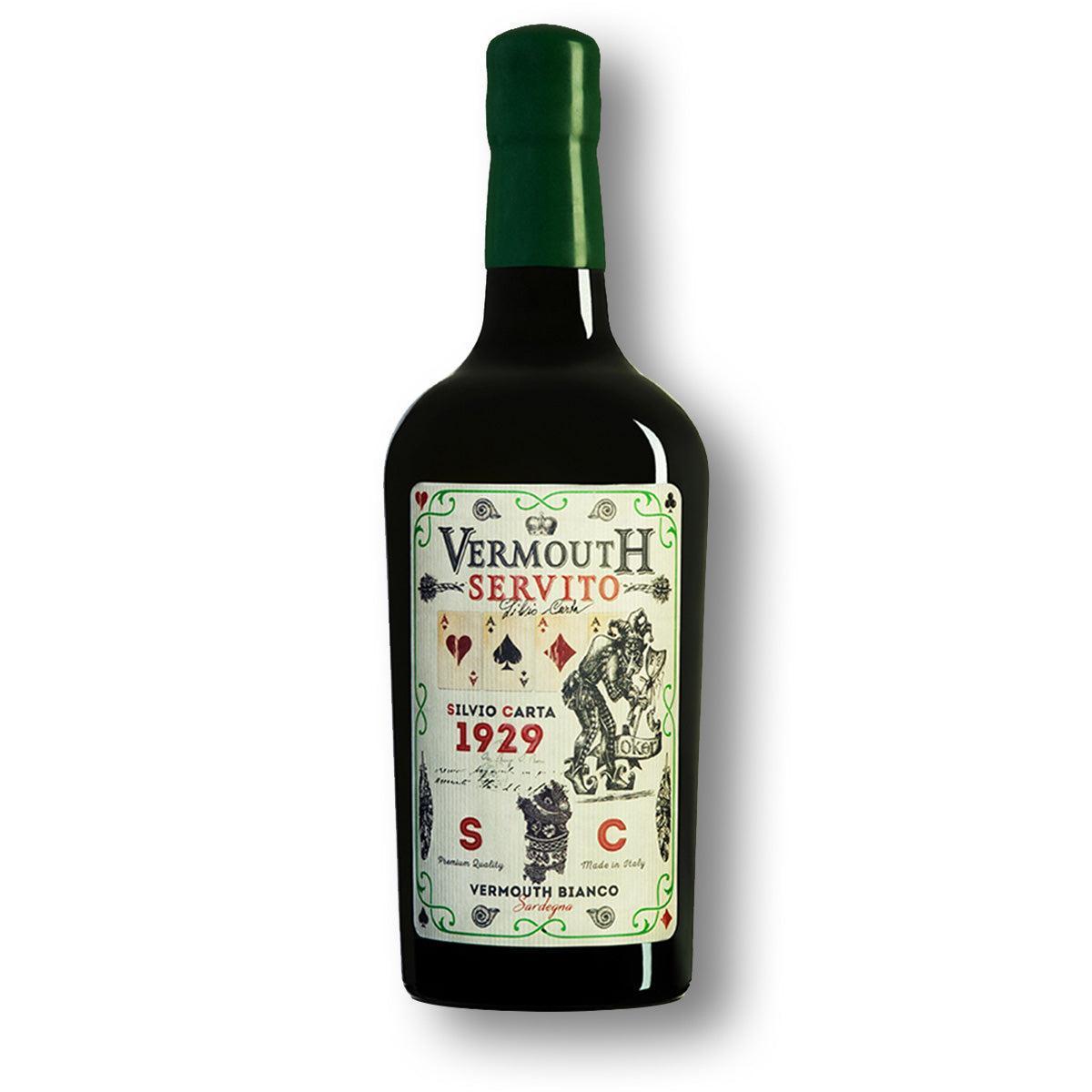 Silvio Carta Vermouth Bianco Servito-Spirits-World Wine