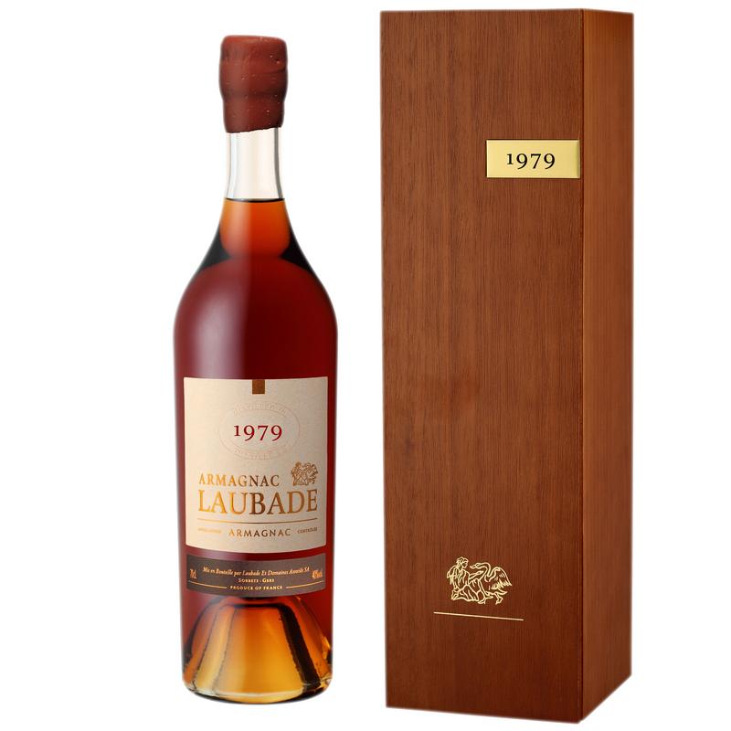 Chateau de Laubade Bas Armagnac Vintage 1979 40% 700ML-Spirit-World Wine