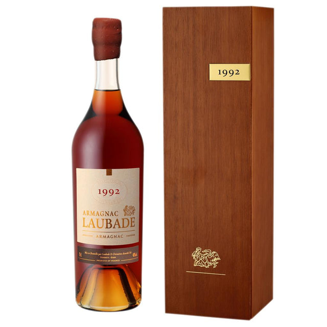 Chateau de Laubade Bas Armagnac Vintage 1992 40% 700ML-Spirit-World Wine