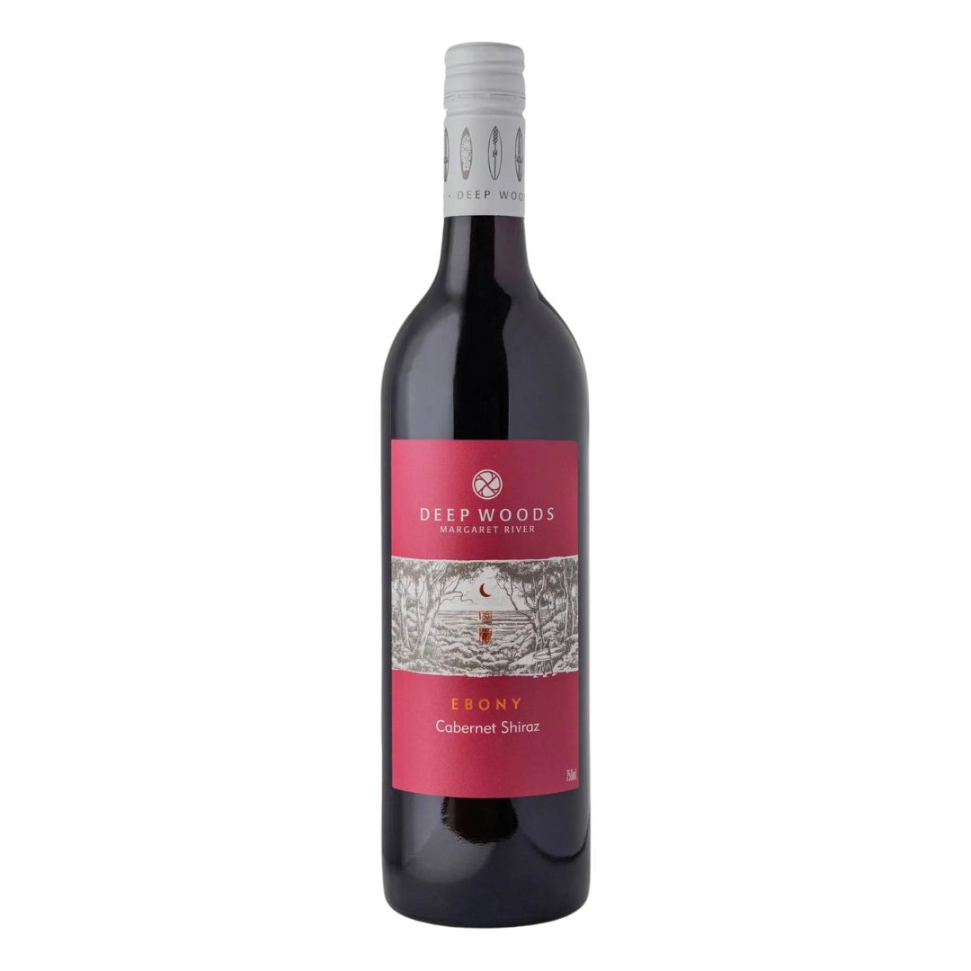 Deep Woods Estate ‘Ebony’ Cabernet Shiraz 2019 (6 Bottle Case)-Red Wine-World Wine