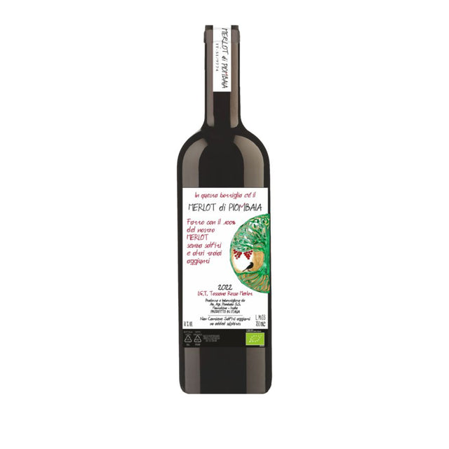 Piombaia IGT Toscana Rosso Merlot Bio Merlot 2019-Red Wine-World Wine