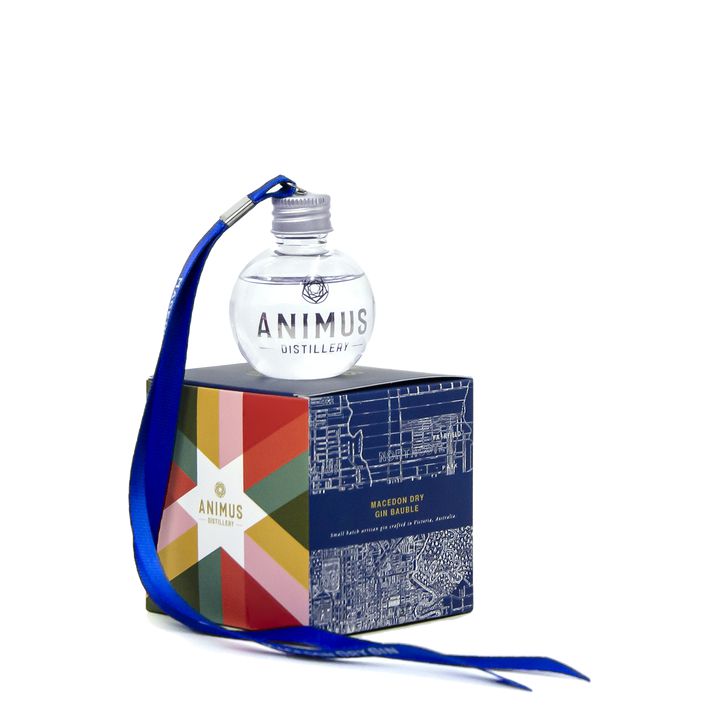 Animus Distillery Bauble Macedon Dry Gin 50ml-Spirits-World Wine
