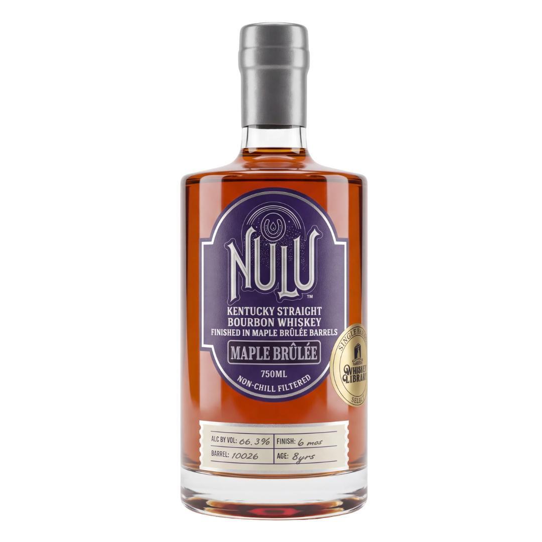 NULU™ Single Barrel Maple Brulee Finished Bourbon-Spirit-World Wine