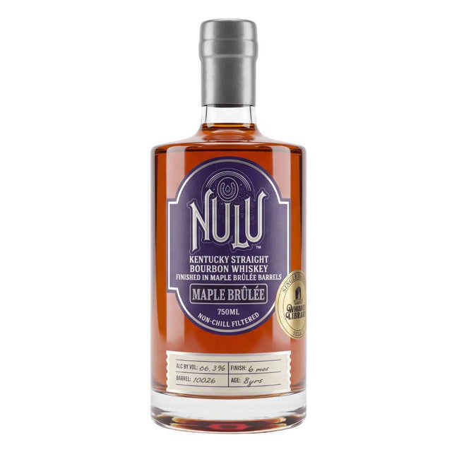 NULU™ Single Barrel Maple Brulee Finished Bourbon-Spirit-World Wine