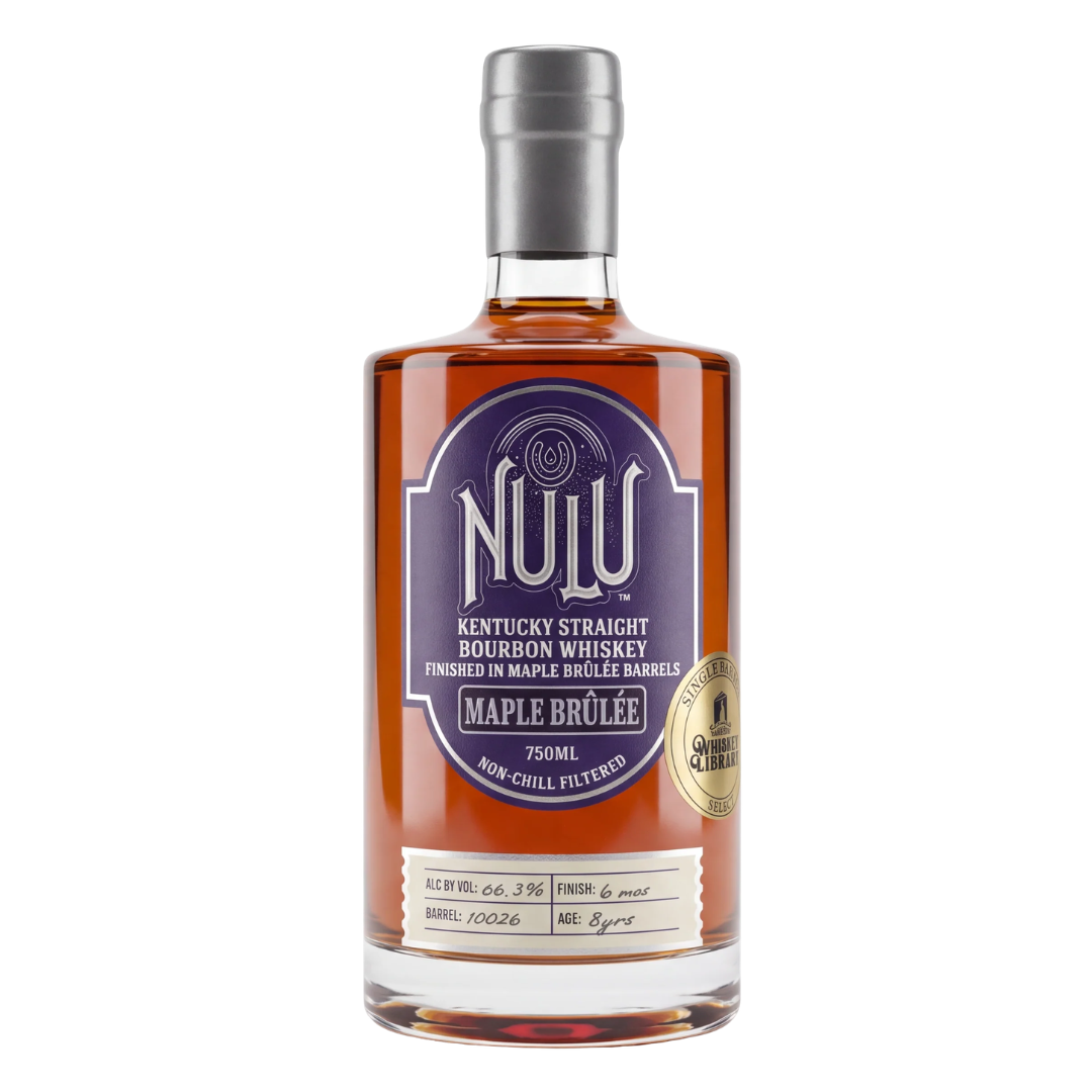 NULU™ Single Barrel Maple Brulee Finished Bourbon-Spirit-World Wine