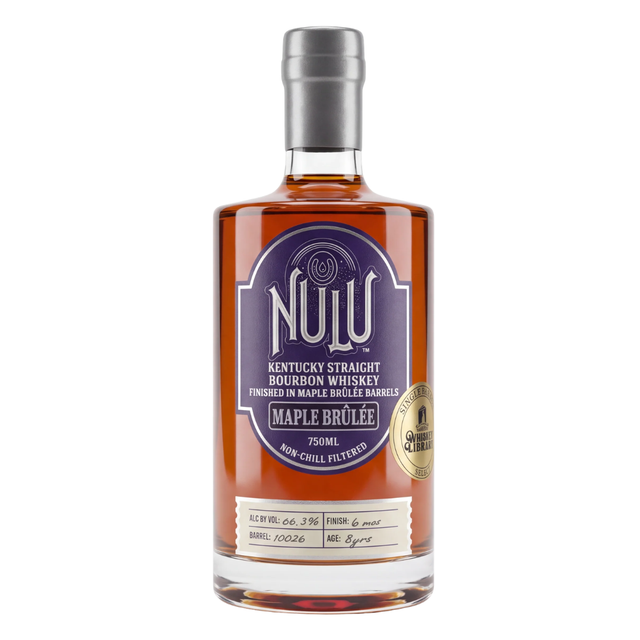 NULU™ Single Barrel Maple Brulee Finished Bourbon-Spirit-World Wine
