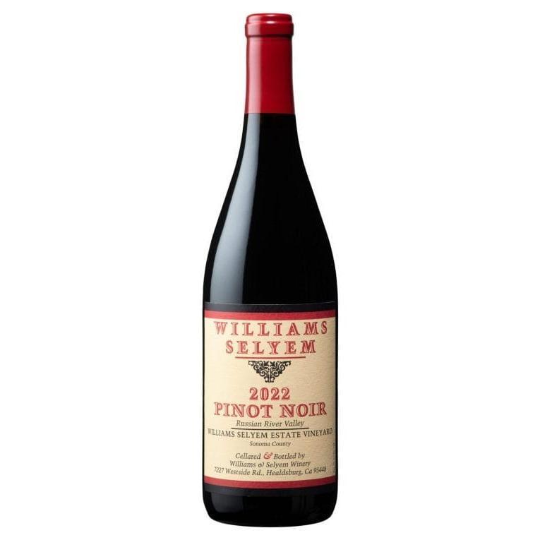 Williams Selyem Estate Pinot Noir 2022-Red Wine-World Wine