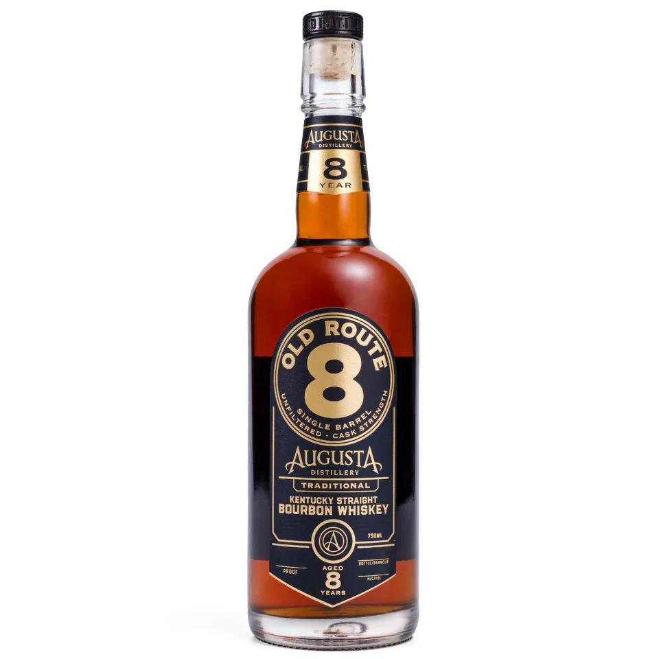 Augusta Distillery Old Route 8 Year Old Single Barrel Bourbon 750ml-Whiskey-World Wine