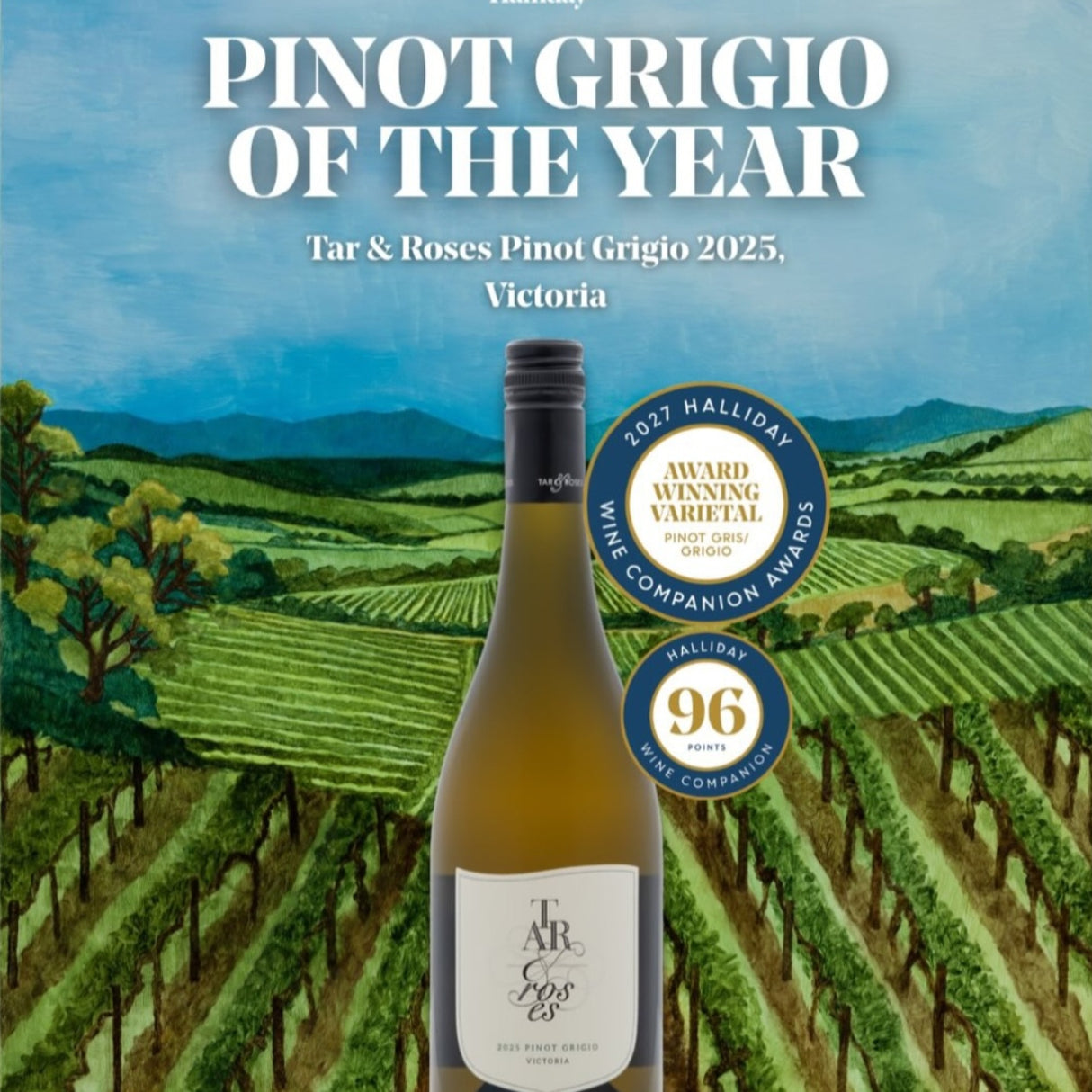 Tar & Roses Pinot Grigio 2025