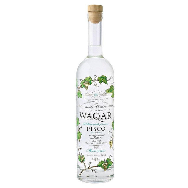 Pisco Ultra Premium Waqar 40% 700ML-Spirit-World Wine