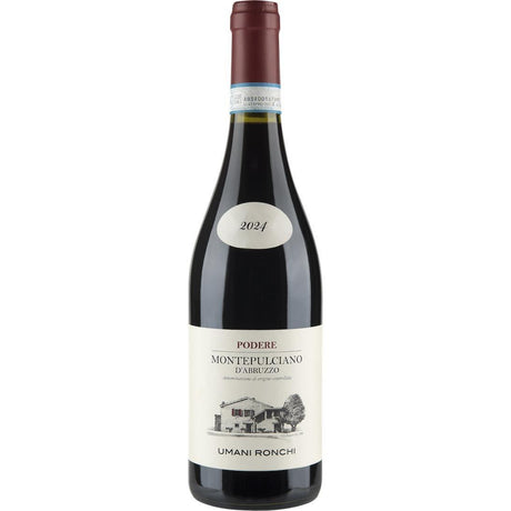 Umani Ronchi Vini Rossi Montepulciano d’Abruzzo DOC ‘Podere’ 2024-Red Wine-World Wine