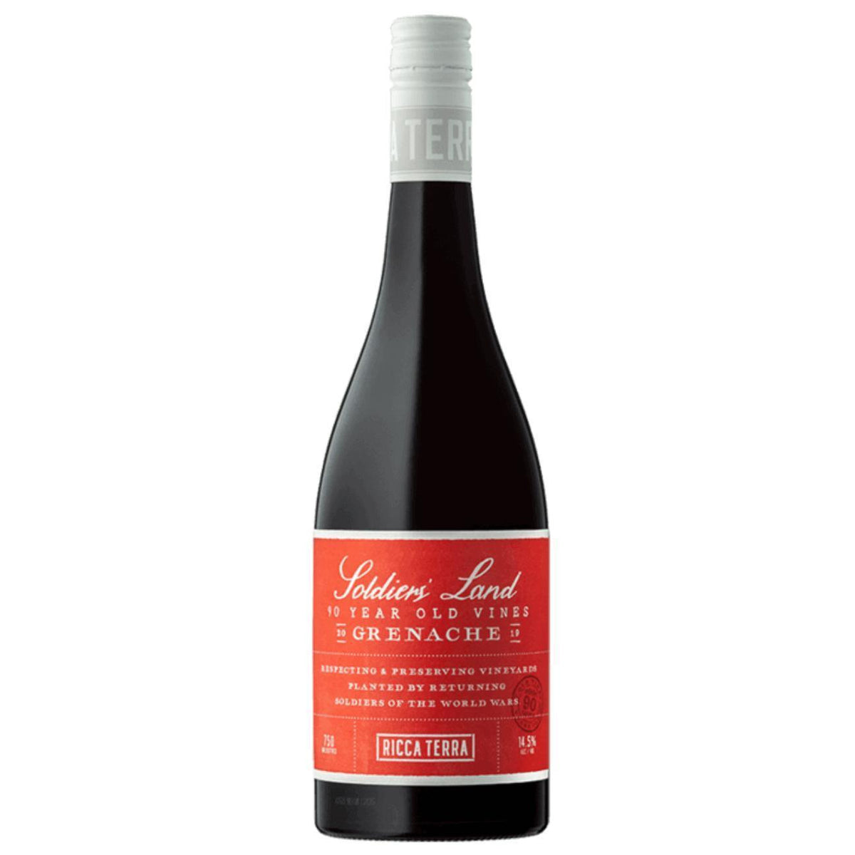 Ricca Terra Soldiers' Land 90 Year Old Vines Grenache 2025