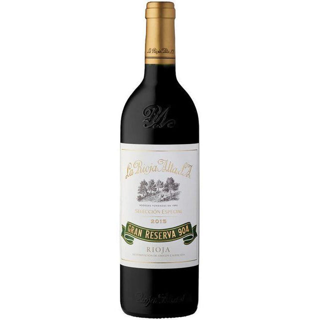 La Rioja Alta Rioja Gran Reserva 904 2015-Red Wine-World Wine