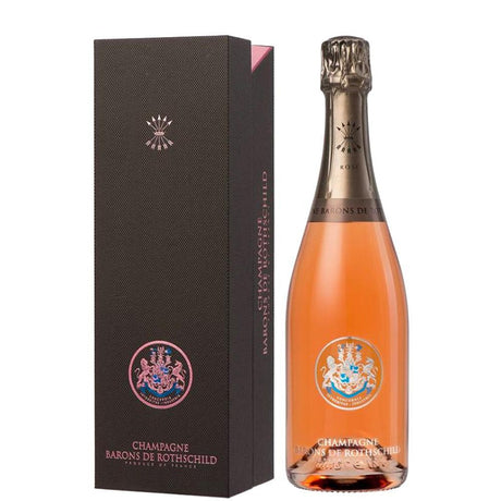 Champagne Barons De Rothschild Rose Premium Box NV-Champagne & Sparkling-World Wine