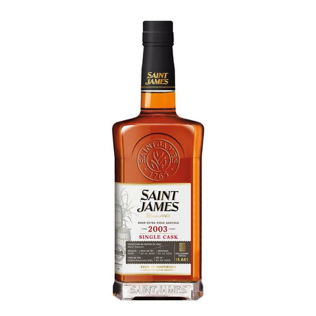 Saint James 2003 Single Cask 56.4% 700ml-Spirits-World Wine