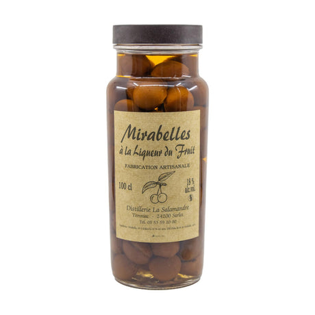 La Salamandre Mirabelles in Liqueur (Cherry Plum) 18% 1000ml-Spirits-World Wine