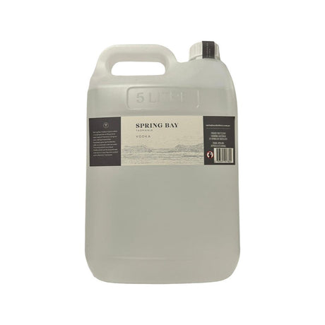 Spring Bay Tasmanian Vodka 40% 5L - Bulk-Spirit-World Wine