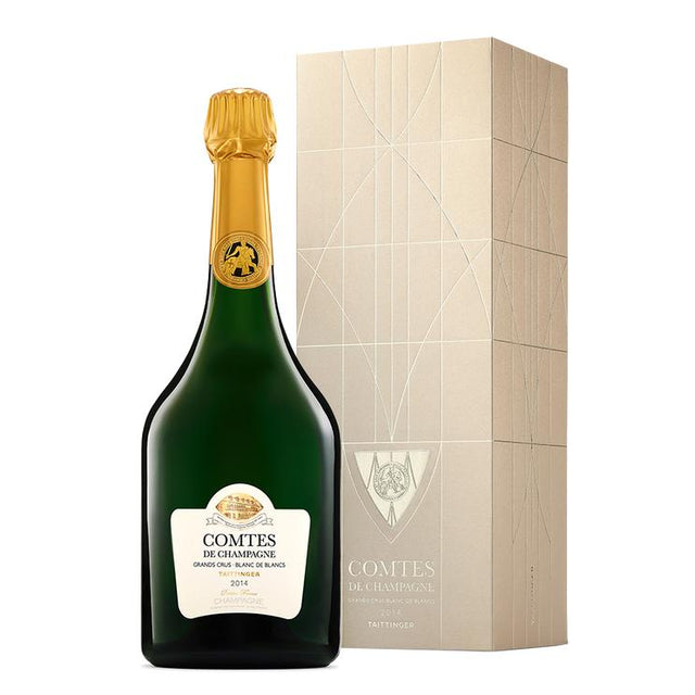 Champagne Taittinger Comtes de Champagne Blanc de Blancs 1.5L Gift Boxed 2014-Champagne & Sparkling-World Wine