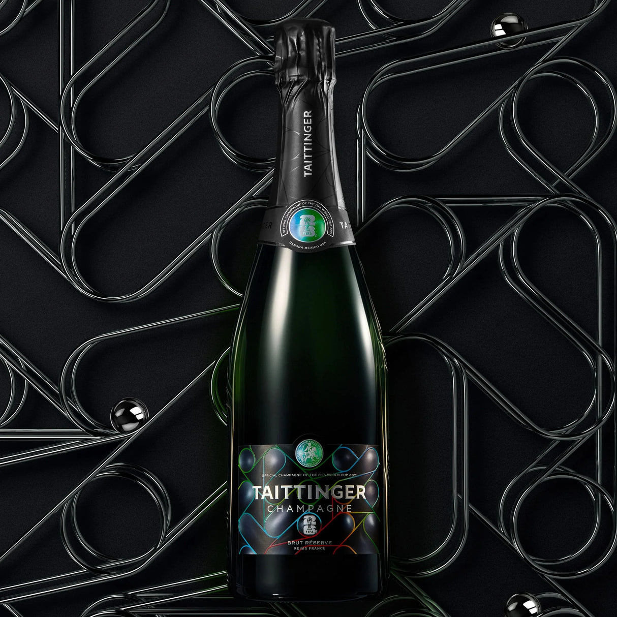 Champagne Taittinger Brut Réserve FIFA World Cup 2026 (Limited Edition)-Champagne & Sparkling-World Wine