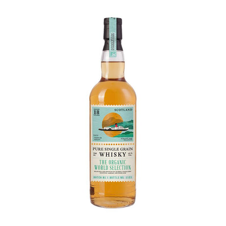 The Organic World Selection 18YO Organic Scotch Single Grain Whisky 700ml-Spirits-World Wine