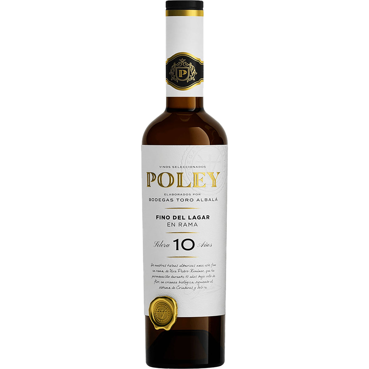 Toro Albala Poley Fino del Lagar 10 Años NV (500ml)-Dessert, Sherry & Port-World Wine