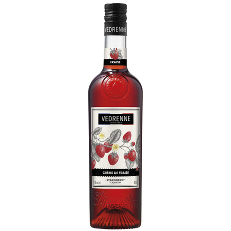 Vedrenne Strawberry (Fraise) 16% 700ml-Spirits-World Wine